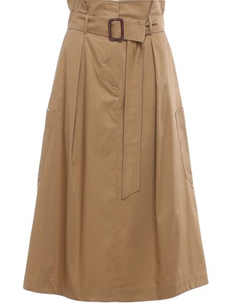 Коричнева спідниця WEEKEND MAX MARA : фото 1 - Invogue